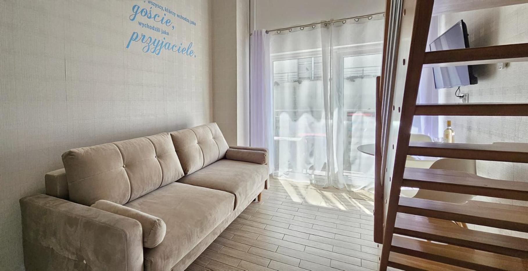 Holiday Home Slavia New S8 Miedzyzdroje Z Antresola I Balkonem Przy Plazy Buitenkant foto